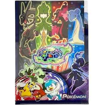 Amazon | ショウワノート ポケットモンスター 3ポケットA4クリア